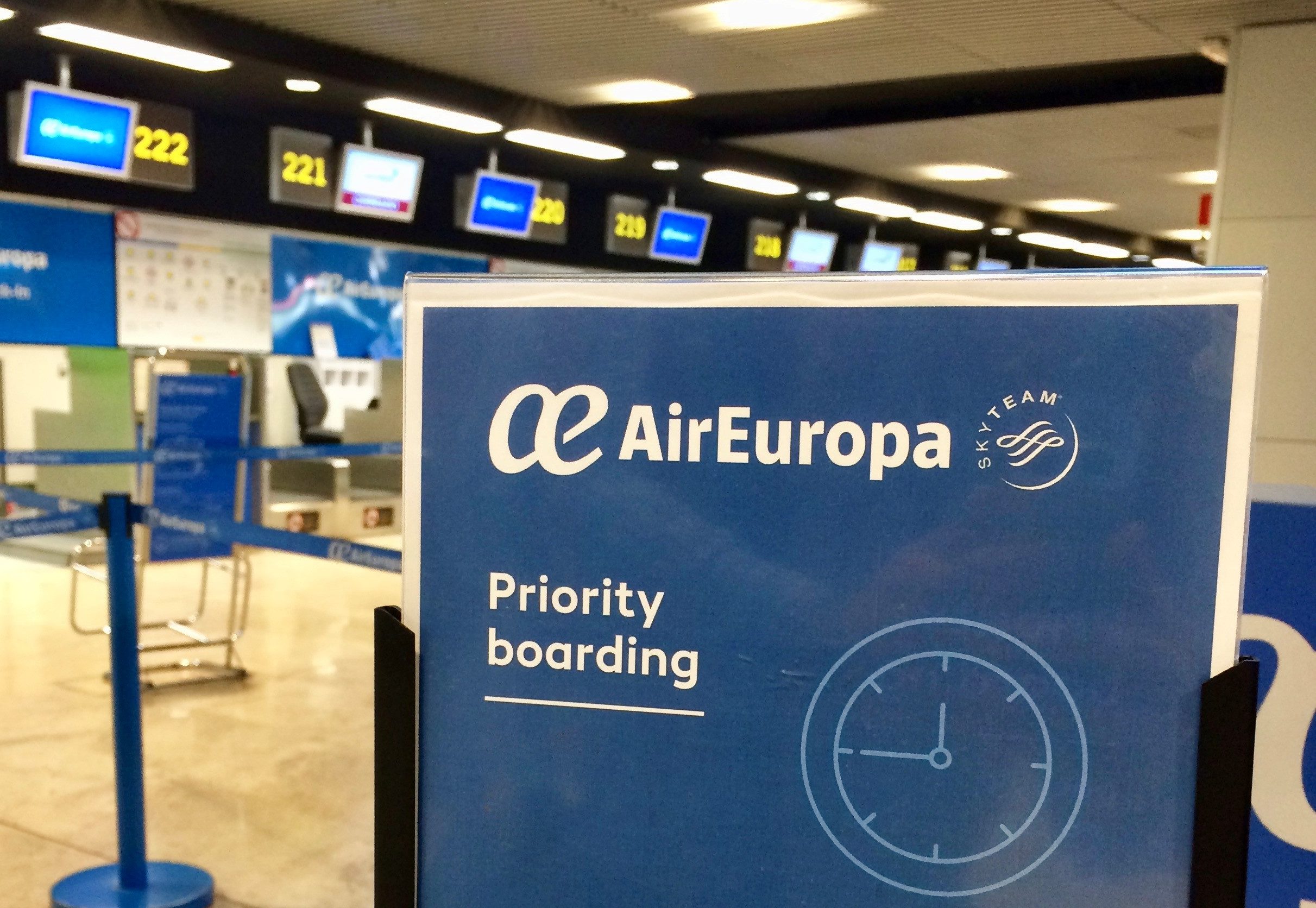 Air Europa ofrece Priority Boarding