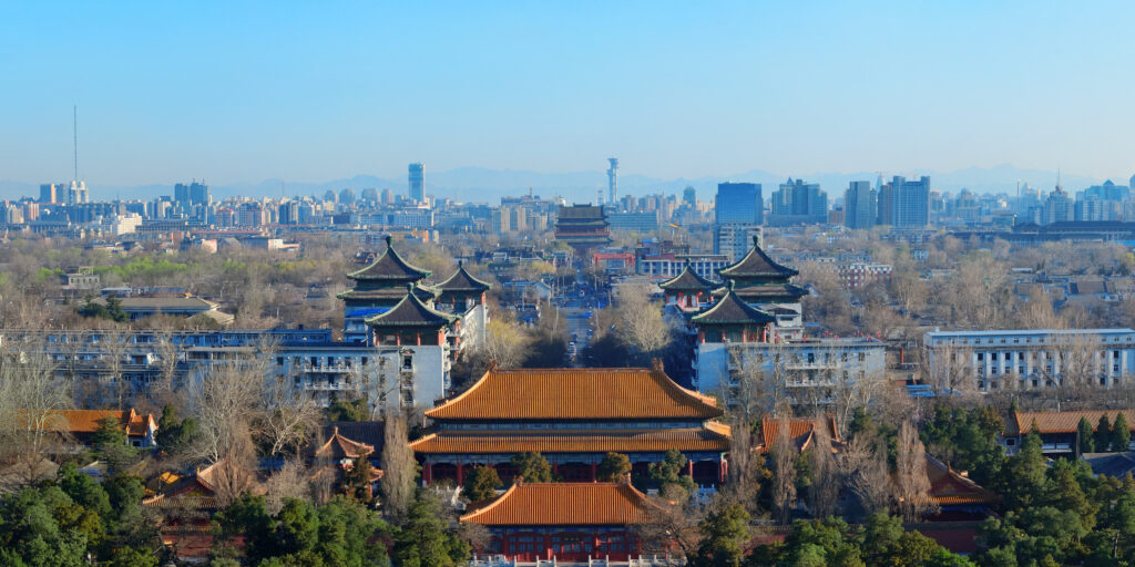 Beijing o Pekín la capital China, uno de los destinos más cotizados por los viajeros. 