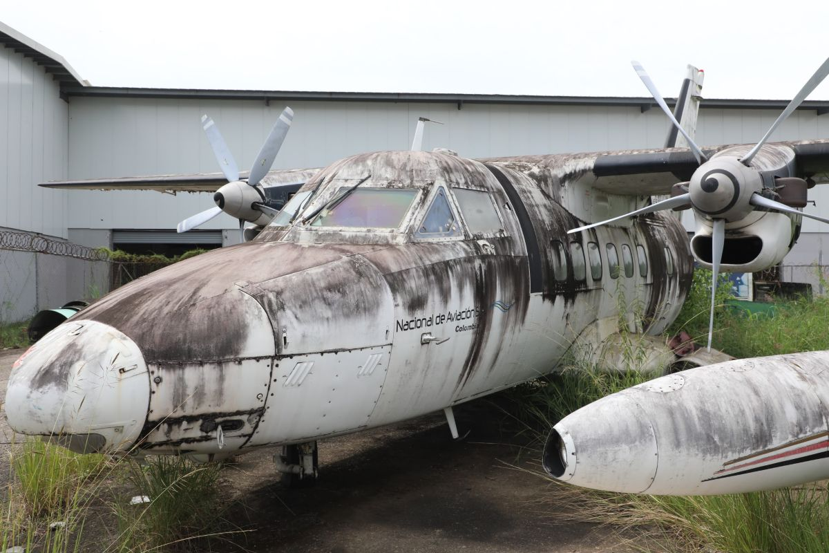 Aeronaves abandonadas para subastar