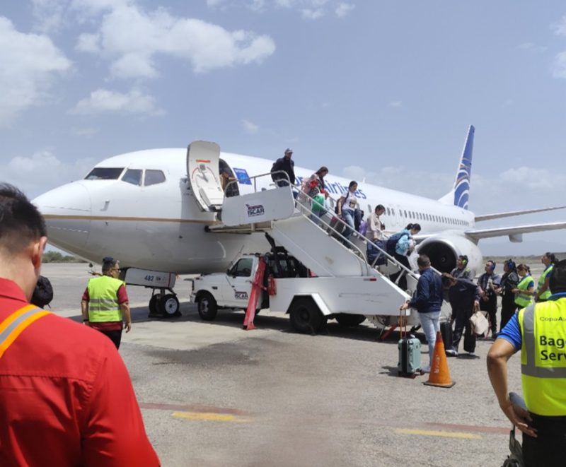 Copa Airlines en Barcelona, Venezuela