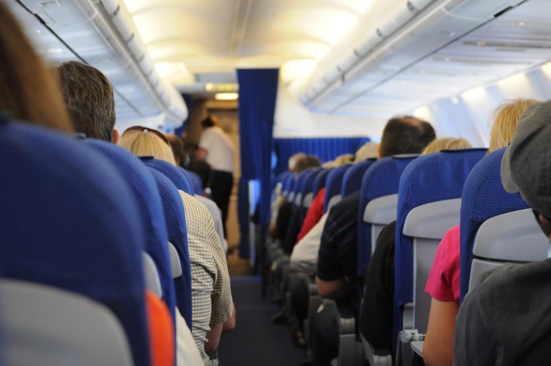 Pasajeros avión