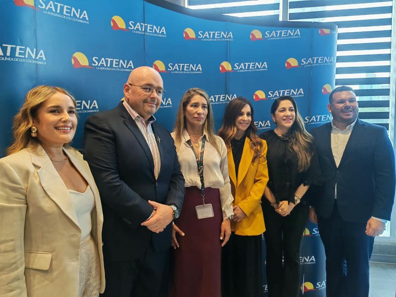 Satena ruta Panamá Montería