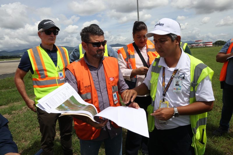 Siete empresas interesadas participan en visita técnica para licitación de ampliación y mejoras al campo de vuelo de Tocumen